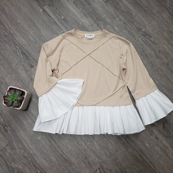 Molly Bracken Lili Sidonio Faux Layer Top Sz XS - Picture 1 of 6